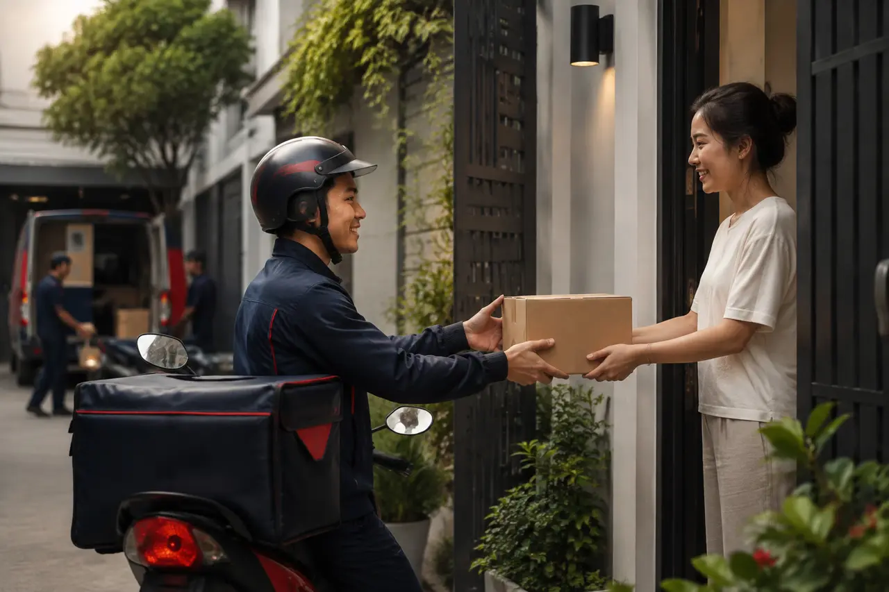 Minh họa: Last-mile logistics là gì và vì sao chặng cuối ảnh hưởng mạnh đến trải nghiệm khách hàng?