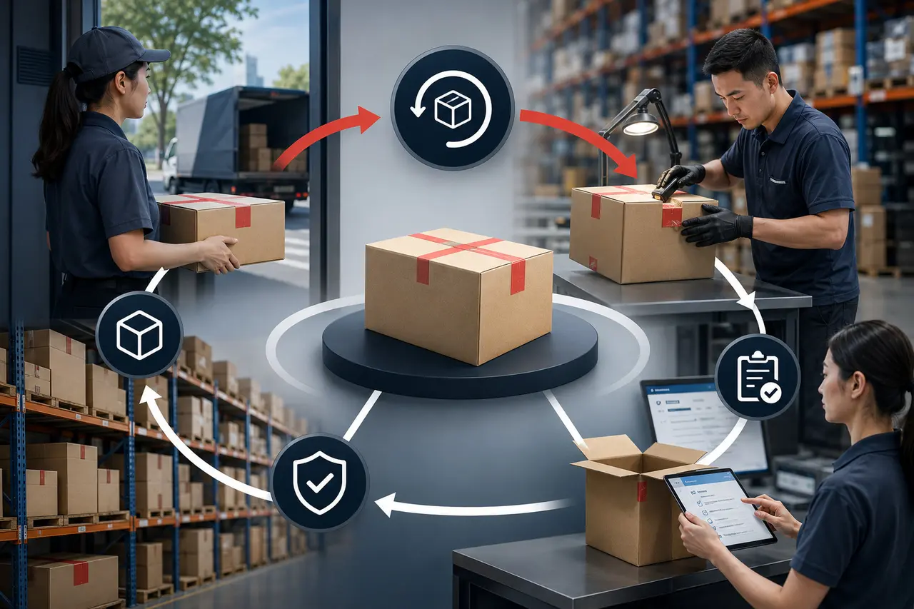 Minh họa: Reverse logistics: quản lý hàng hoàn không nên dừng ở trạng thái “đã hoàn”